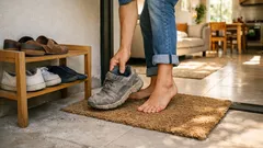 Por que tirar os sapatos ao entrar pode deixar sua casa muito mais limpa