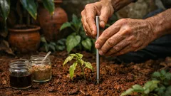 Como medir o pH do solo e descobrir o que está faltando na sua planta